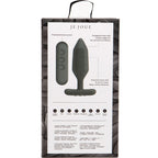 JE JOUE Onyx – Analplug-Vibrator, schwarz