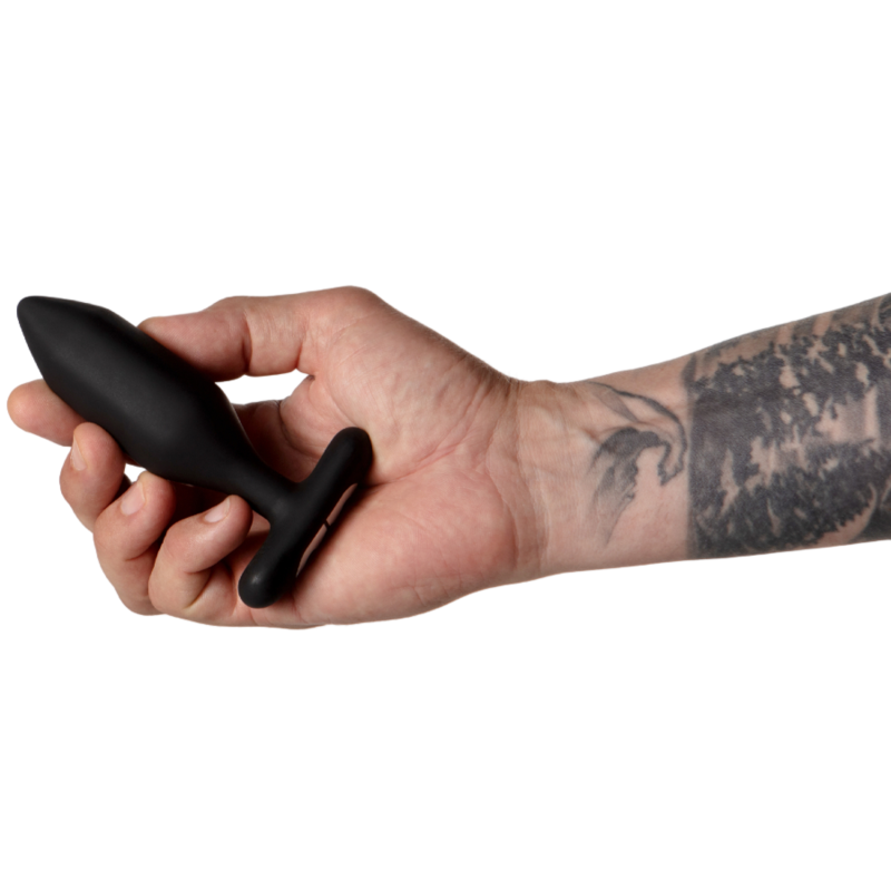 JE JOUE Onyx – Analplug-Vibrator, schwarz