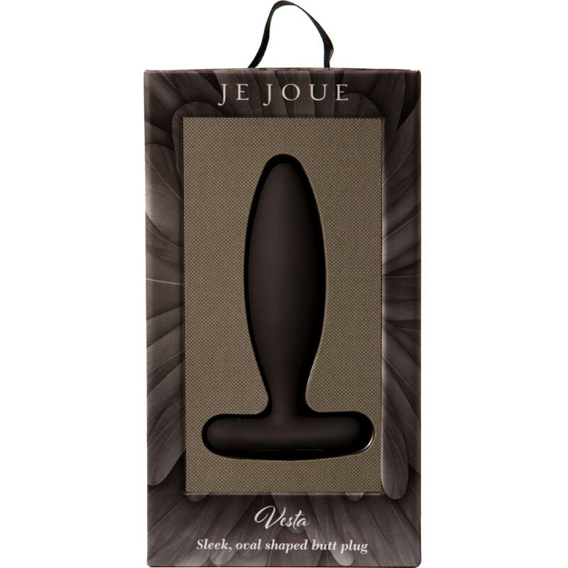 JE JOUE Vesta – Analplug-Vibrator, schwarz