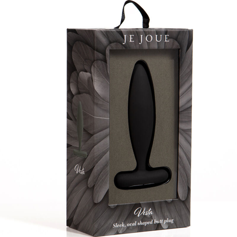 JE JOUE Vesta – Analplug-Vibrator, schwarz