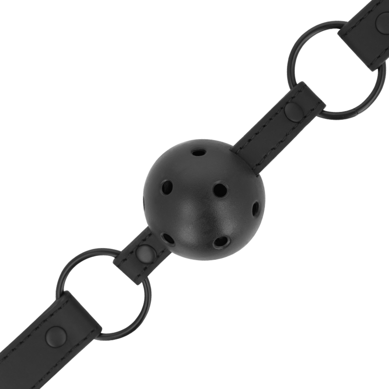 Intense Fetish – Ballknebel aus veganem Leder
