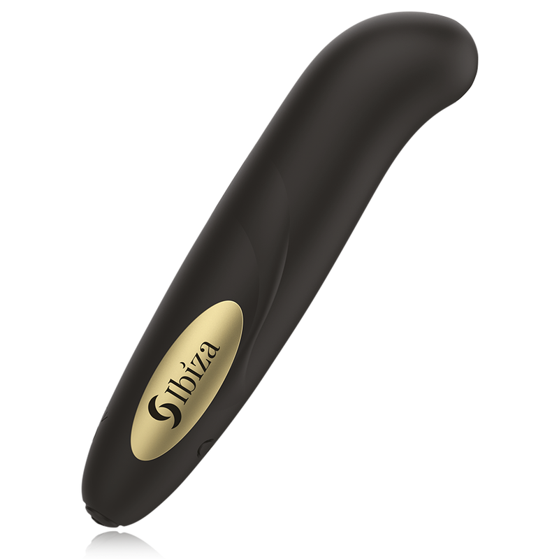 Ibiza – Stimulateur clitoridien doré, 10 modes de vibration, 13 × 2,9 cm