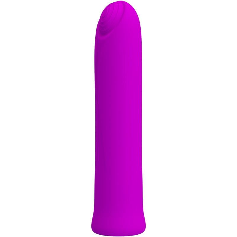 PRETTY LOVE – VIBRATEUR CURTIS MINI SUPER POWER 12 VIBRATIONS EN SILICONE VIOLETTE