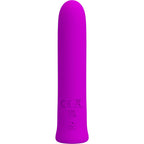 PRETTY LOVE – VIBRATEUR CURTIS MINI SUPER POWER 12 VIBRATIONS EN SILICONE VIOLETTE