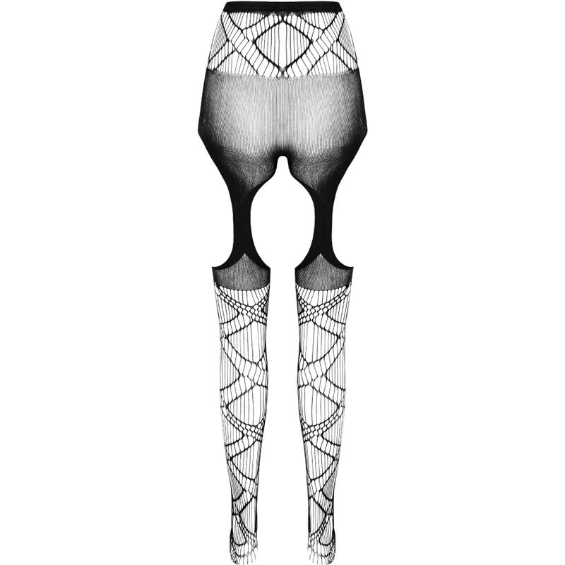 PASSION Eco Collection – Bodystocking ECO S005, weiss