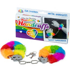 Spencer & Fleetwood – Metall-Handschellen mit Regenbogen-Fütterung