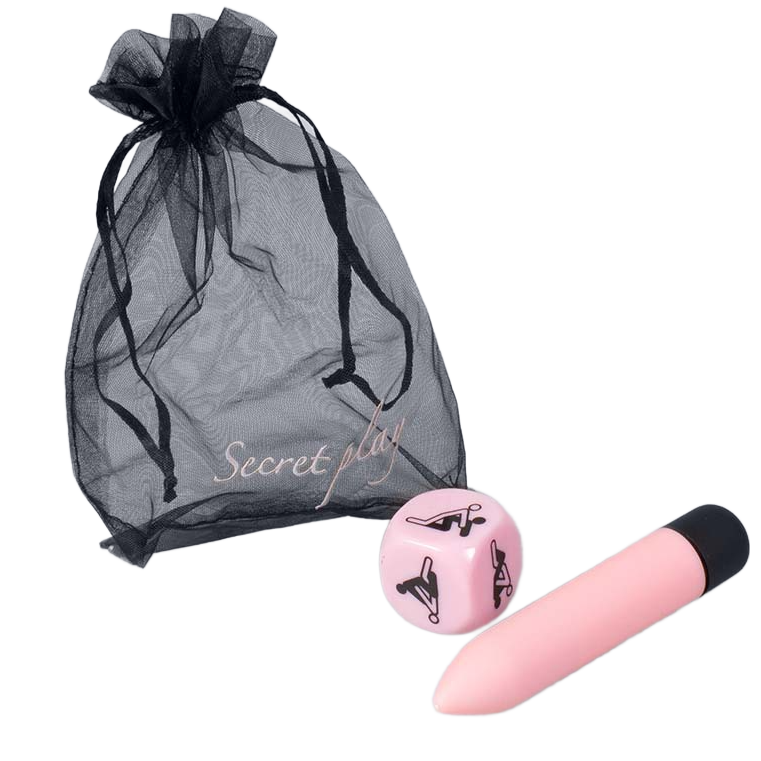 SECRETPLAY Sensual Feelings Kit – Vibrationskugel und Positionswürfel