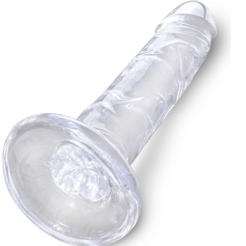 KING COCK Clear – Transparenter Dildo mit Saugnapf