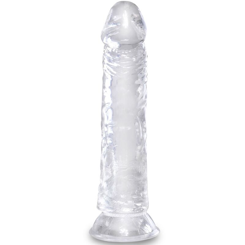 KING COCK Clear – Transparenter Dildo mit Saugnapf