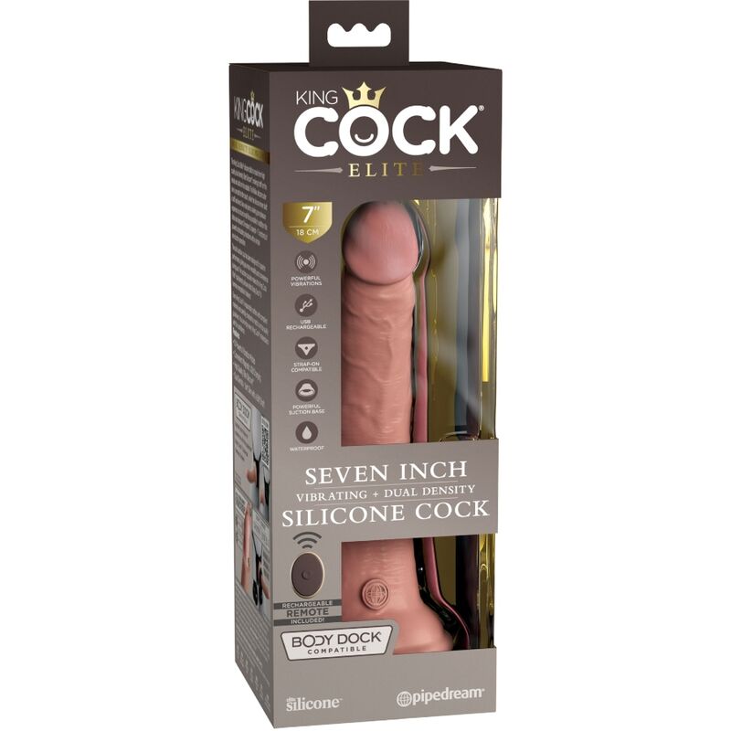KING COCK – ELITE DILDO REALISTICO E SILICONE CM