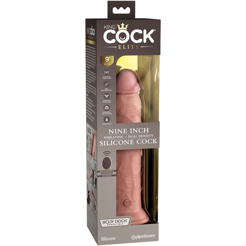 KING COCK – ELITE DILDO REALISTICO E SILICONE CM