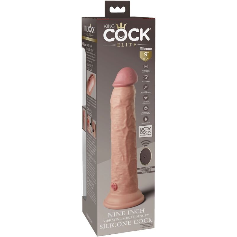 KING COCK – ELITE DILDO REALISTICO E SILICONE CM