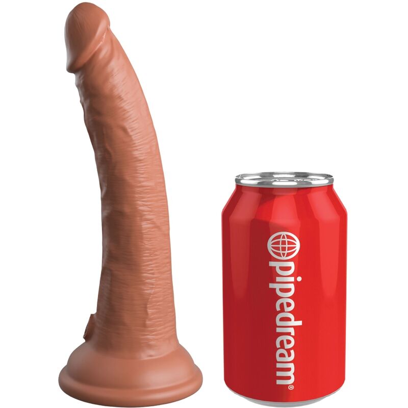 KING COCK Elite – Bequemes Gurt-Set mit Dildo, 17,8 cm