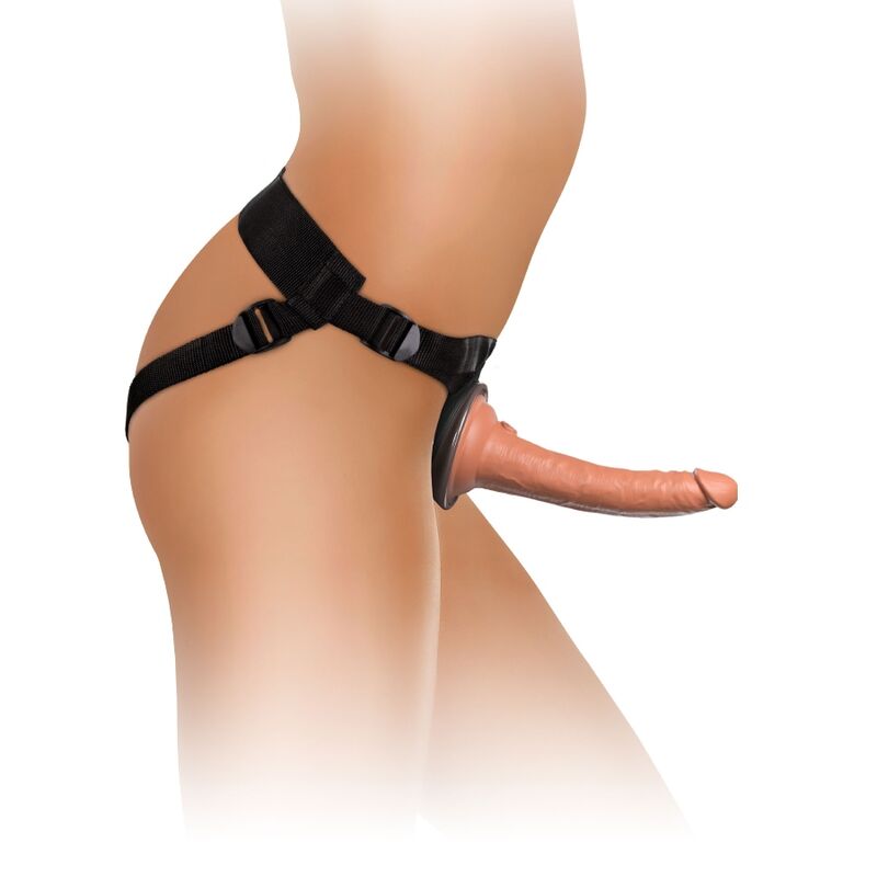 KING COCK Elite – Bequemes Gurt-Set mit Dildo, 17,8 cm
