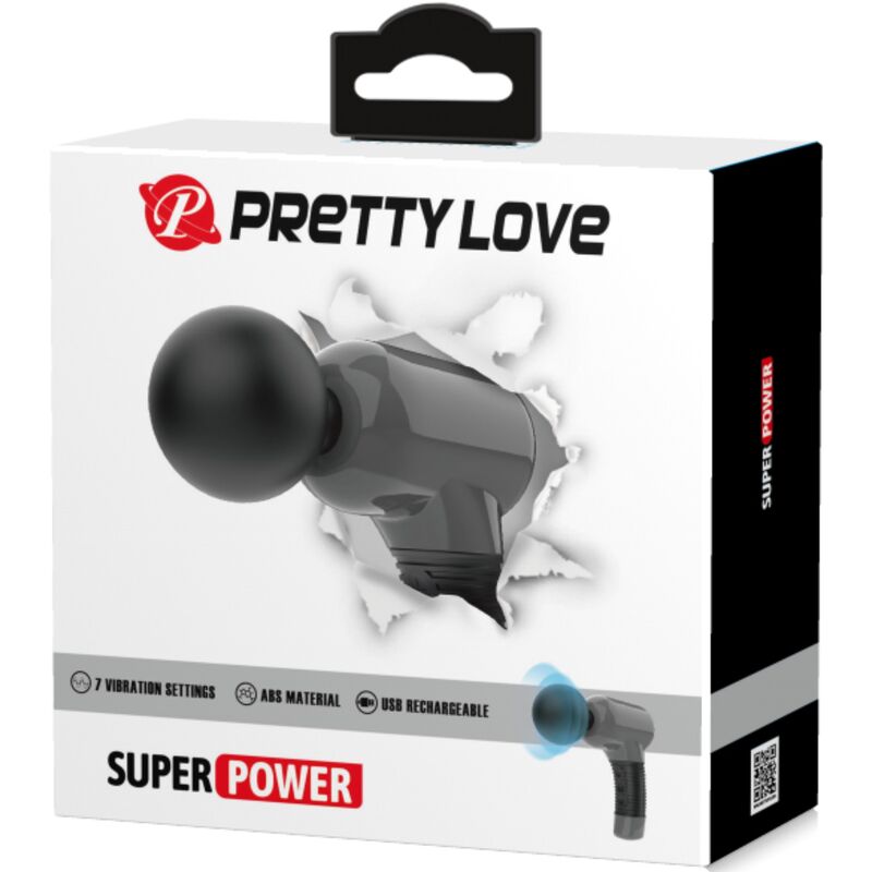 PRETTY LOVE Massagestab – Wiederaufladbares Massagegerät, 7 Funktionen