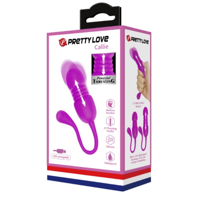 PRETTY LOVE – OEUF VIBRANT RECHARGEABLE CALLIE VIOLET