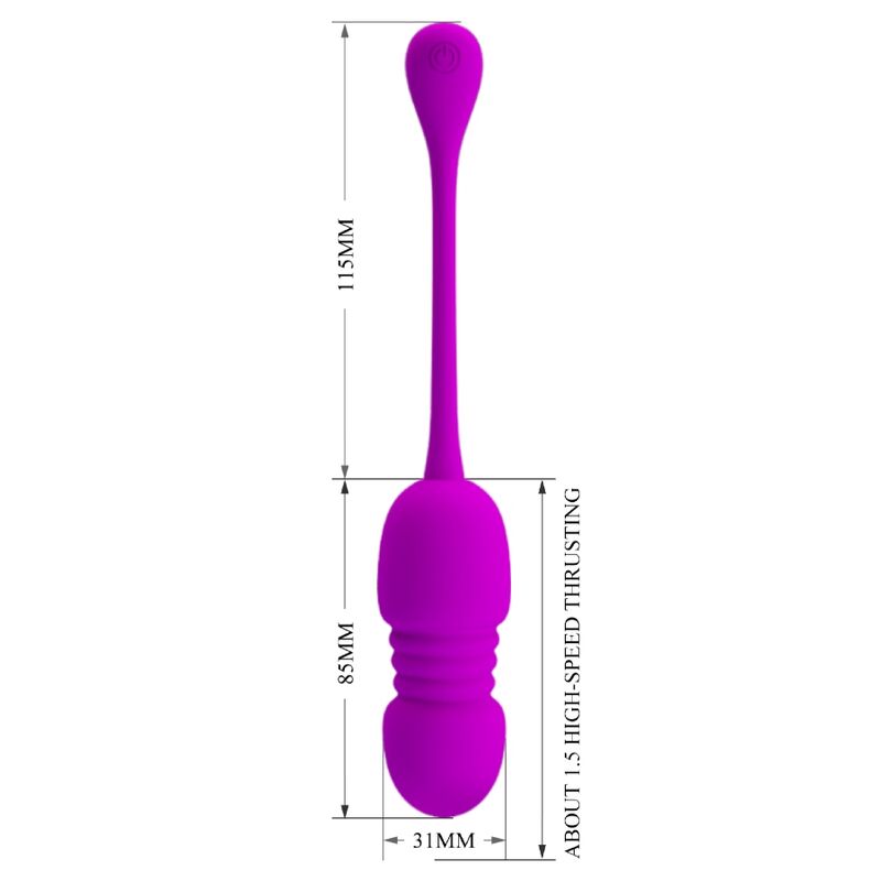 PRETTY LOVE – OEUF VIBRANT RECHARGEABLE CALLIE VIOLET