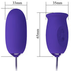 PRETTY LOVE – VIBRATORE STIMOLATORE RICARICABILE DAISY YOUTH VIOLETTO