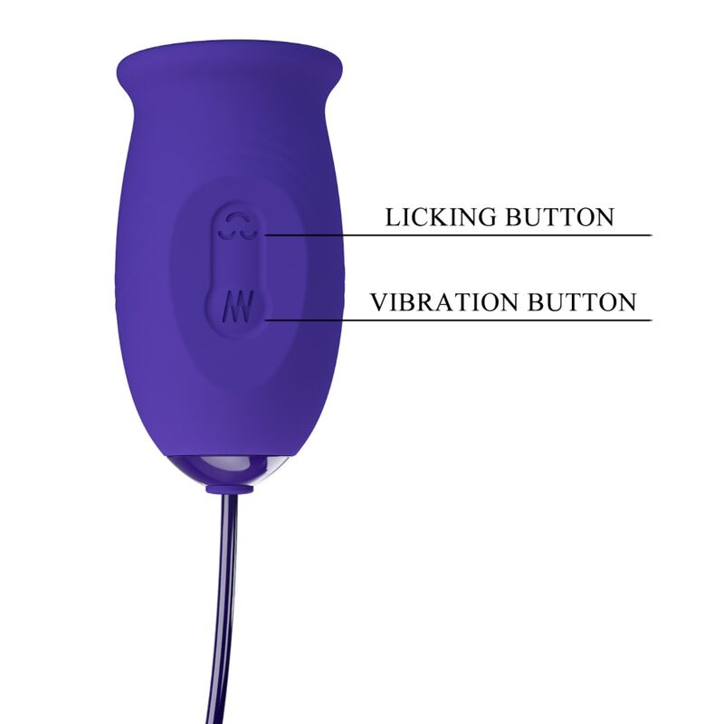 PRETTY LOVE – VIBRATORE STIMOLATORE RICARICABILE DAISY YOUTH VIOLETTO