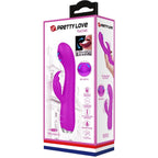 PRETTY LOVE – VIBRATORE RICARICABILE RACHEL CON VENTOSA VIOLA