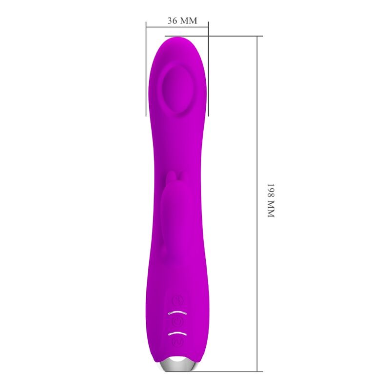 PRETTY LOVE Regina – Pulswellen-Vibrator mit Saugfunktion, lila