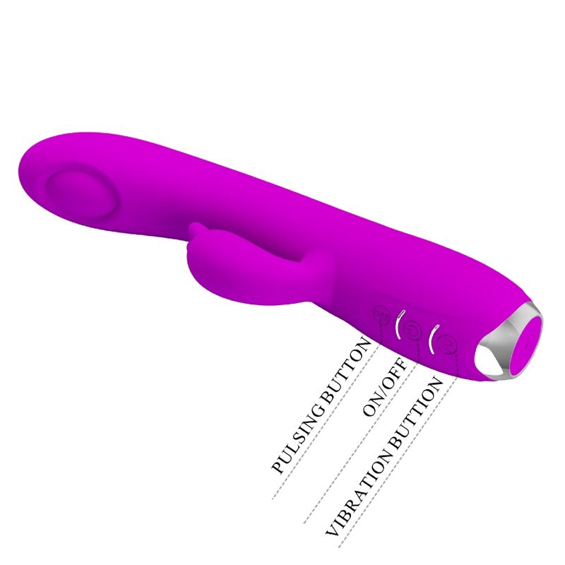 PRETTY LOVE Regina – Pulswellen-Vibrator mit Saugfunktion, lila