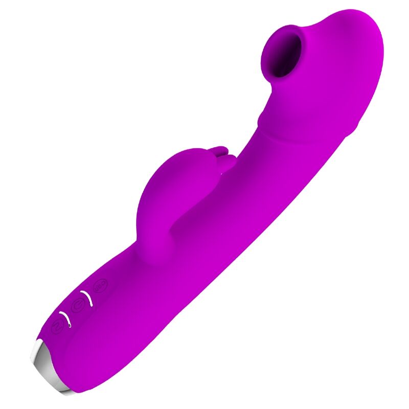 PRETTY LOVE Regina – Pulswellen-Vibrator mit Saugfunktion, lila