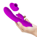 PRETTY LOVE Regina – Pulswellen-Vibrator mit Saugfunktion, lila