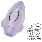 SATISFYER Mission Control – Air-pulse vibrator, lilac