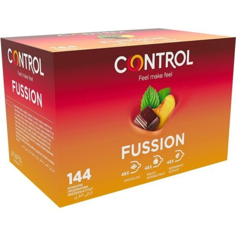 CONTROL Adapta Fusion – Préservatifs Adapta fussion 144 unités