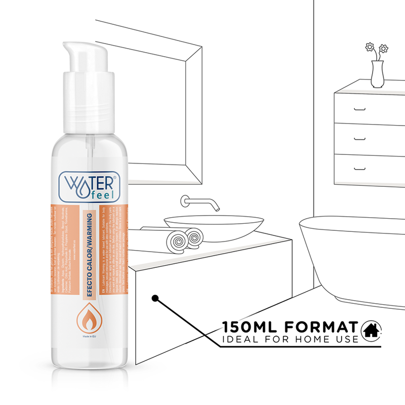 WATERFEEL – Gleitgel mit Wärmeeffekt, 150 ml