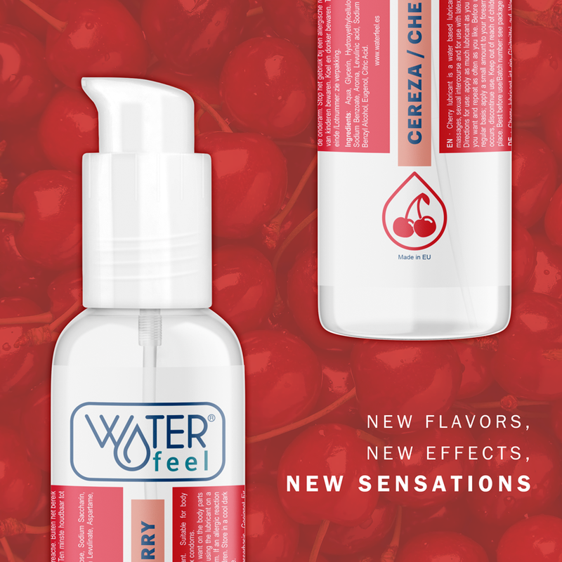 WATERFEEL – Lubrifiant cerise 175 ml
