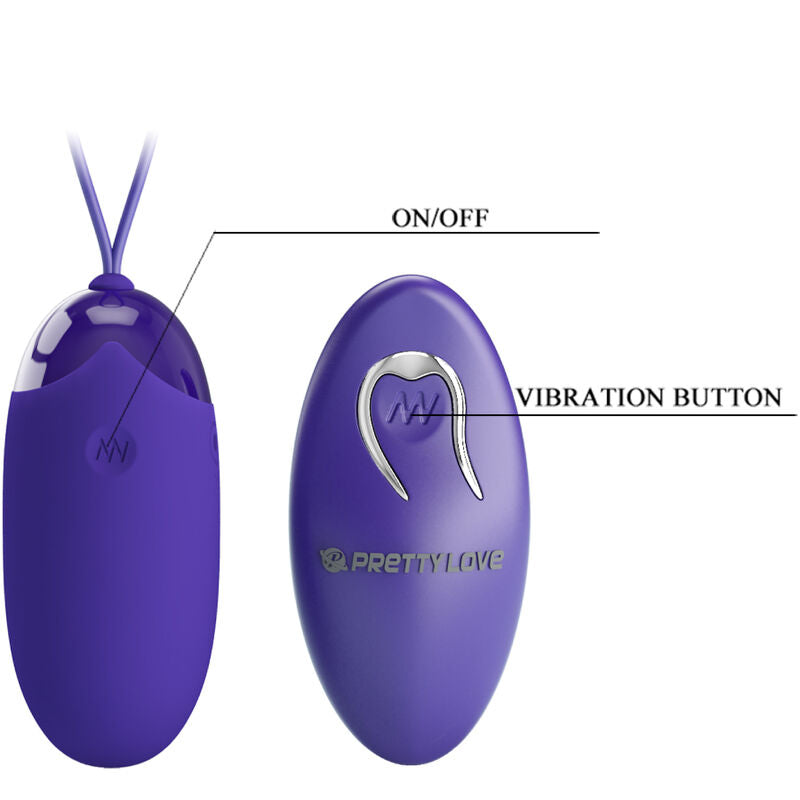 PRETTY LOVE – BERGER YOUTH VIOLATING EGG REMOTE CONTROL VIOLET