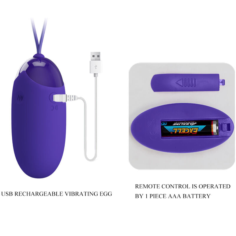 PRETTY LOVE – BERGER YOUTH VIOLATING EGG REMOTE CONTROL VIOLET