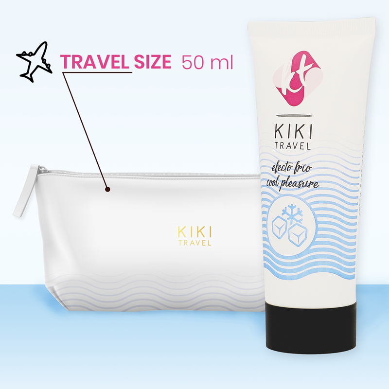 KIKÍ TRAVEL Kühleffekt – Gleitgel mit kühlender Wirkung, 50 ml