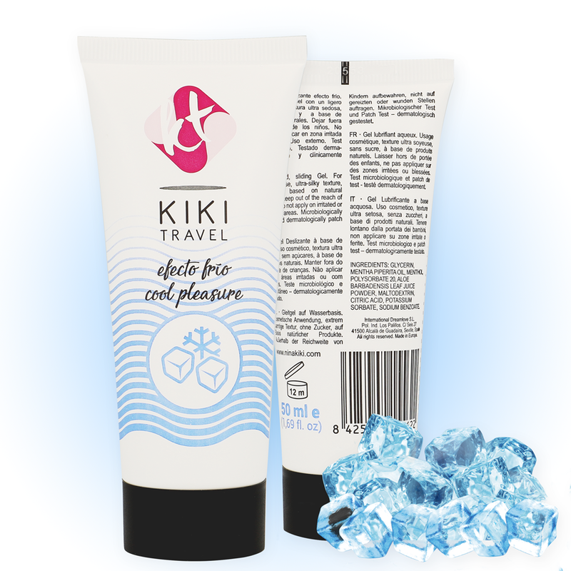 KIKÍ TRAVEL Kühleffekt – Gleitgel mit kühlender Wirkung, 50 ml