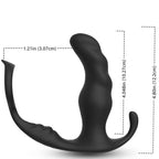 ARMONY – KNIGHT VIBRATOR ANAL PROSTATE & RING REMOTE CONTROL BLACK