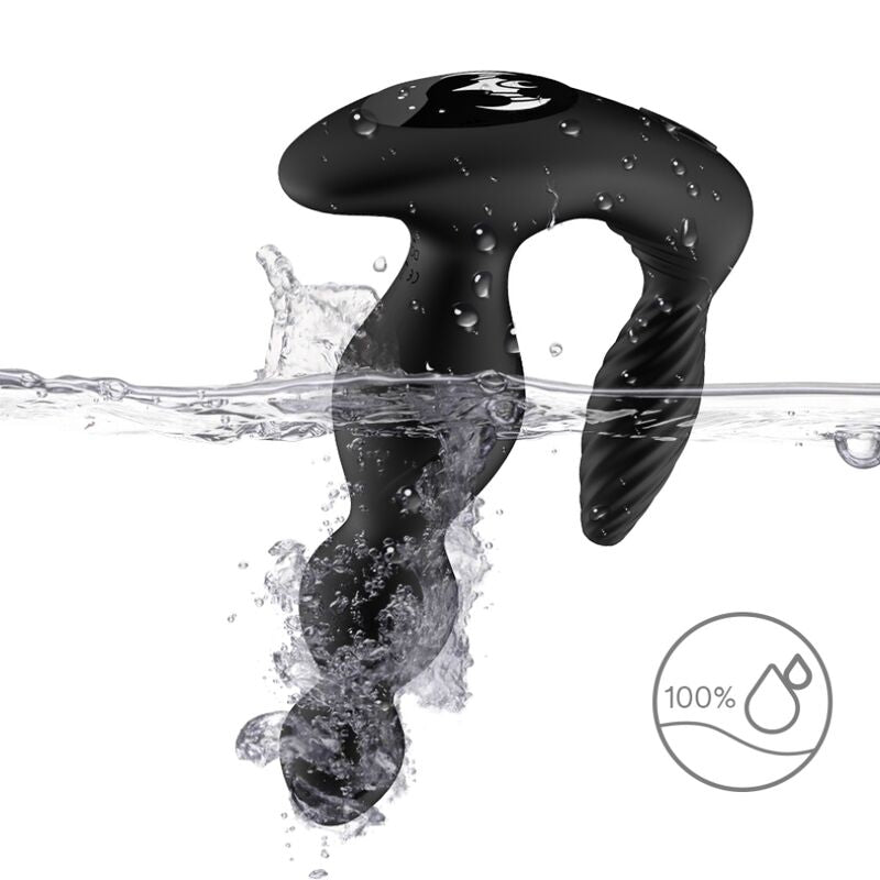 ARMONY Manfun – Vibrator mit Analplug und Fernbedienung