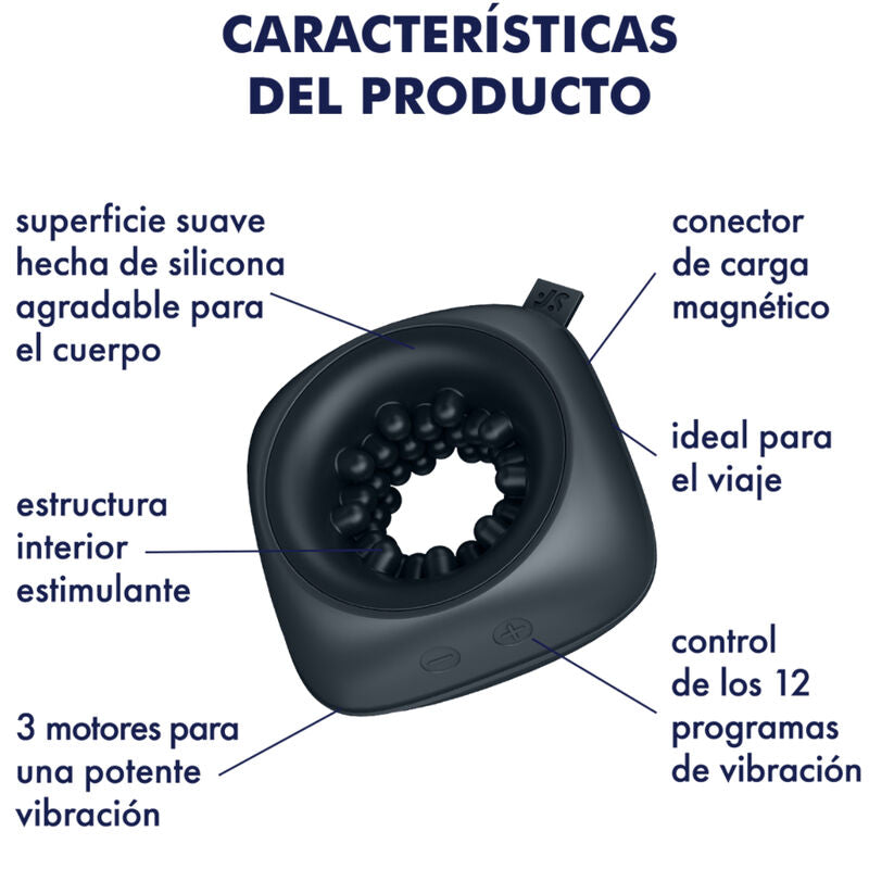 SATISFYER Ring Stroker – Vibrierender Masturbator