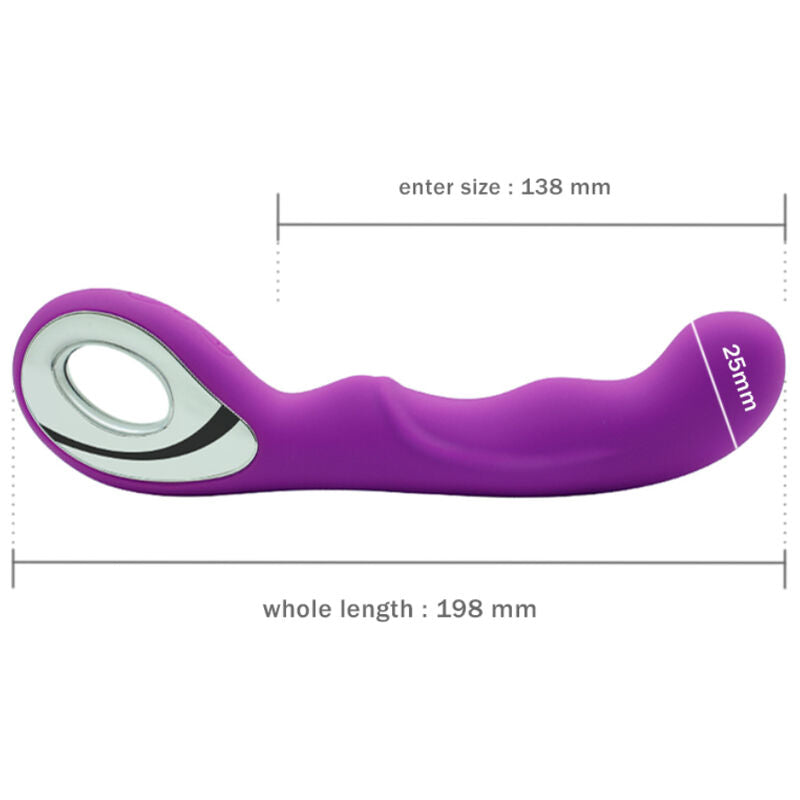 ARMONY Anna – Vibrateur avec anneau de traction, violet
