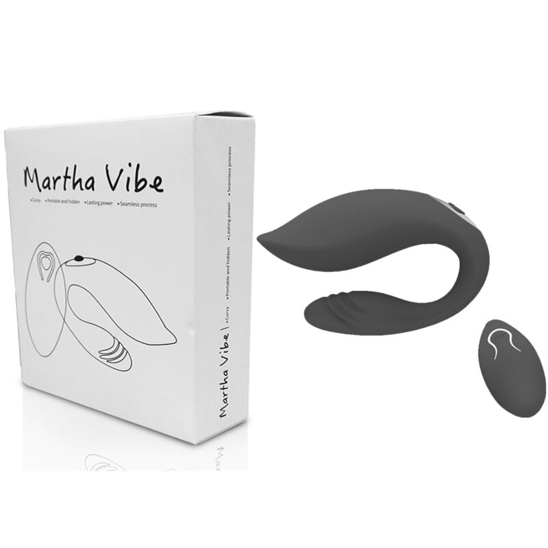 ARMONY Martha – Paarvibrator mit Fernbedienung, schwarz