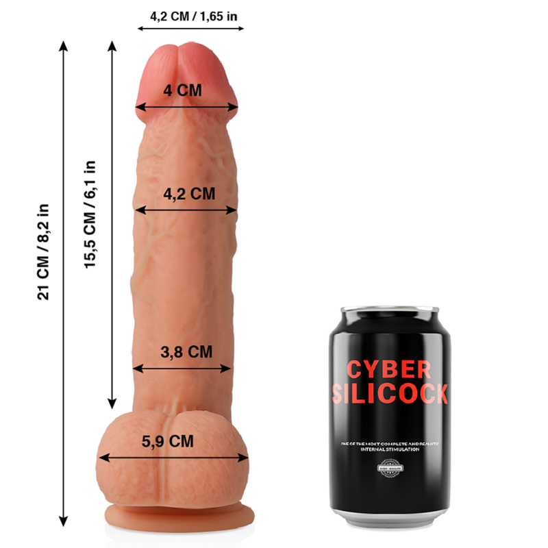 CYBER SILICOCK – SILICONE LIQUIDE ULTRA RÉALISTE CM -O- CM
