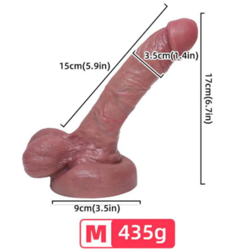 ARMONY – Godemiché réaliste en silicone liquide, 15 cm