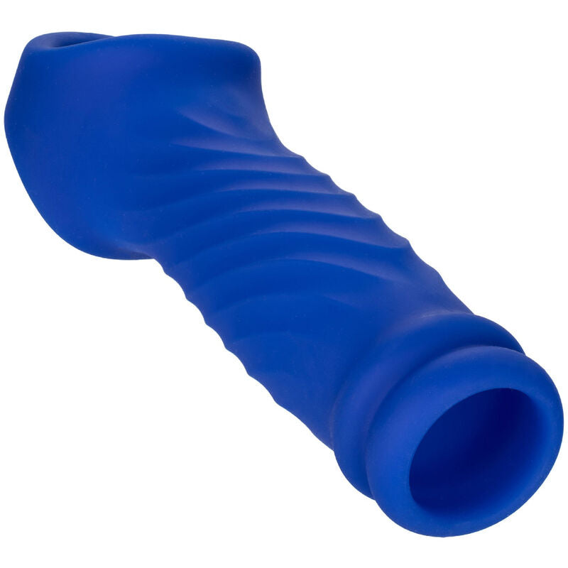 CALEXOTICS Admiral Wave – Gaine pénienne en silicone liquide, bleue