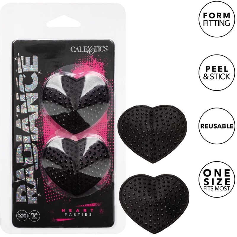 CALEXOTICS – RADIANCE BOUCLIERS-MALINS BIJOU EN FORME DE COEUR