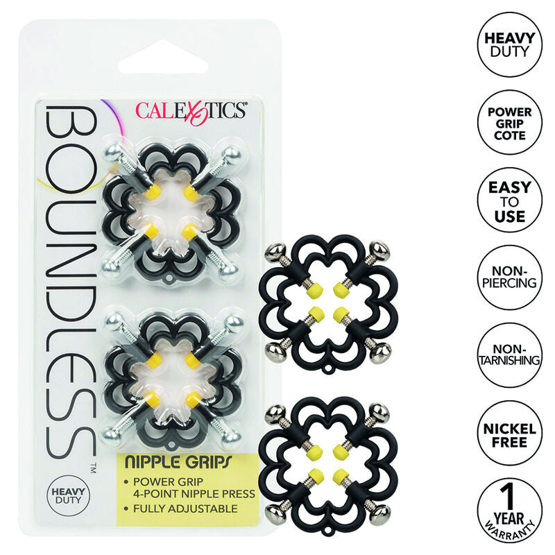 CALEXOTICS Boundless – Nippelklemmen mit Schraubverschluss