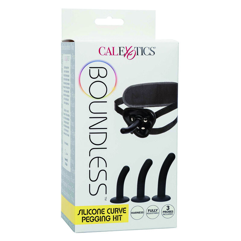 CALEXOTICS – BOUNDLESS KIT DI PEGGING PER CURVE IN SILICONE