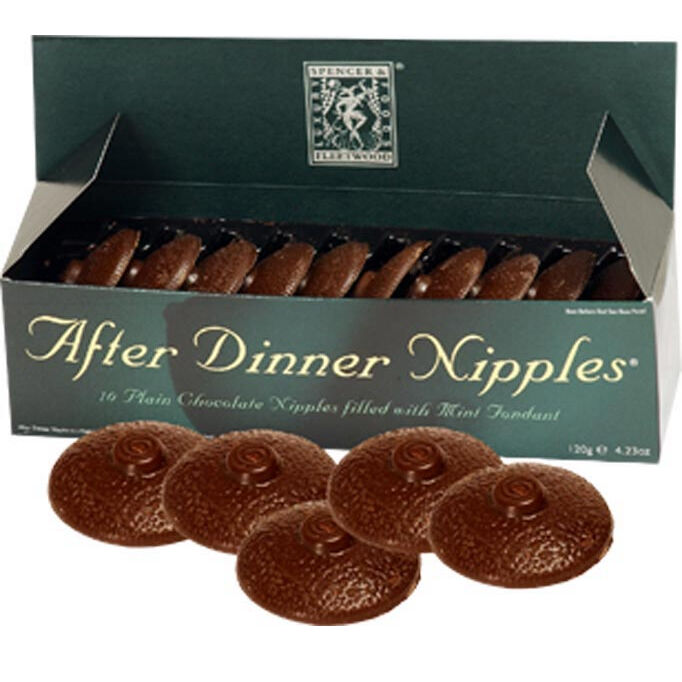 SPENCER & FLEETWOOD After Dinner Nipples – Schokoladenbrüste, 10 Stück
