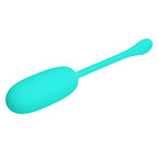 PRETTY LOVE – UOVO VIBRANTE JULIUS IMPERMEABILE-RICARICABILE VERDE ACQUA
