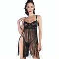 CHILIROSE CR 4496 – Babydoll, Schwarz